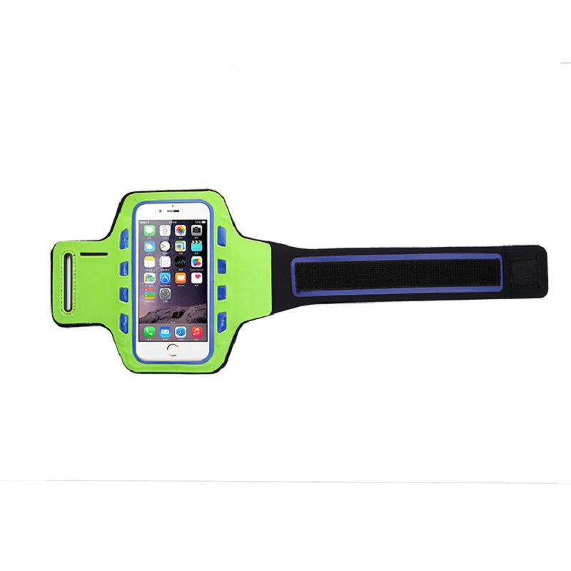Actory Prijs Groothandel Reflecterende Veiligheid Spandex Arm Band Water Proef Mobiele Telefoon Armband voor iPhone XS iPhone 11