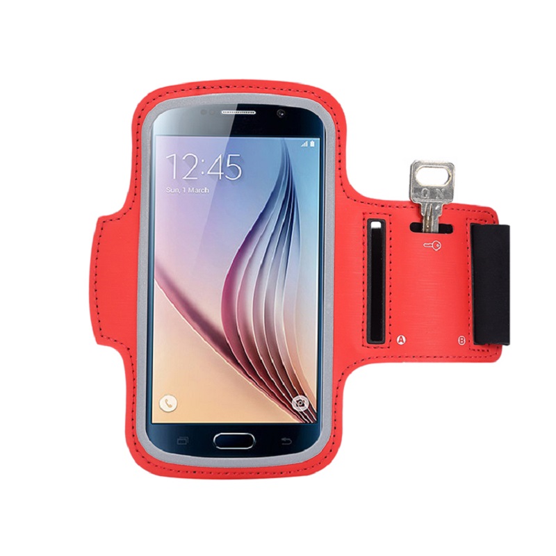 Running Sports Fitness Mobiele Telefoon Armtas met bandriem voor hardlopen