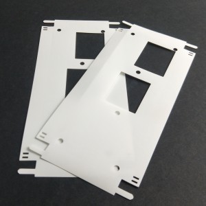 FR1 isolatieblad wit 0,25 mm isolatie pakking vlamvertragende pc isolatieblad