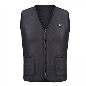 Waterdichte verwarmde fleece vest heren spier vest kleding verwarmde bodywarmer werken elektrisch verwarmd jassen gewicht vest