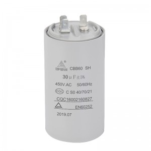 CBB60 Condensator 30UF 450V SH voor airconditioner