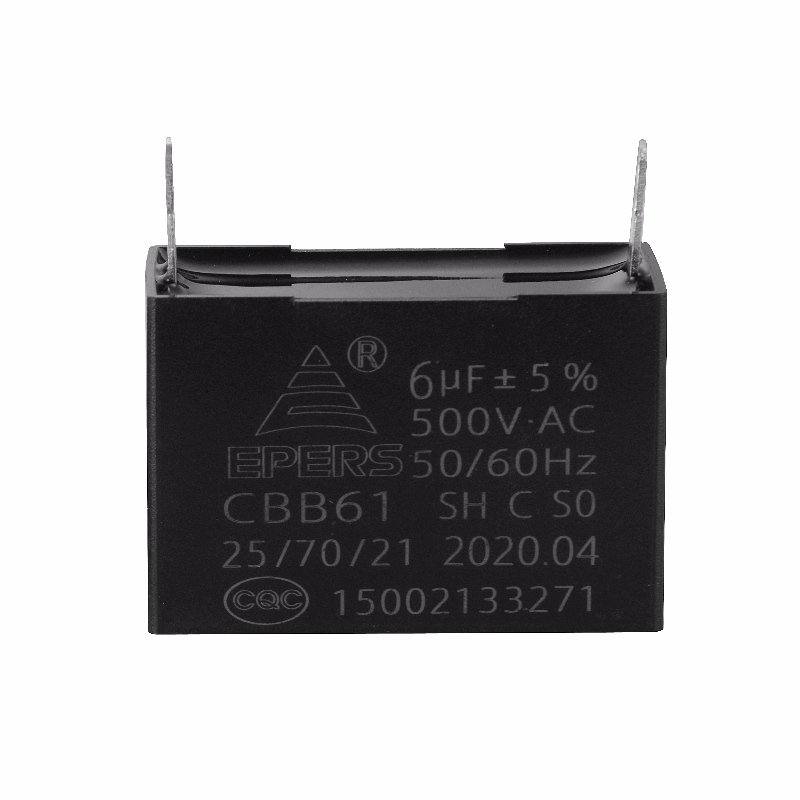 6UF 500V 50/60HZ CBB61 condensatorventilator