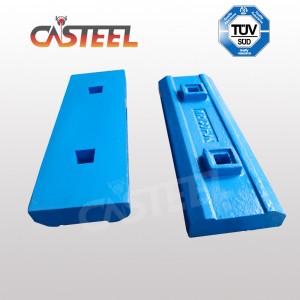 Hoog chroom, martensiet met keramische blaasbar voor Kleemann MR110, MR122, MR130 Impact Crusher