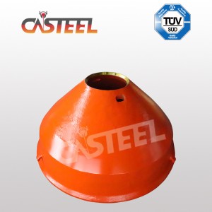 High Performance HP200, HP300 CONE CRUSHER BOWER LINER, MANTLE EN CONCAVE RING