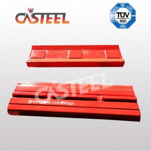 Rubberen Master RM50, RM60, RM80, RM120 Impact Crusher Bars, blaasbars Hoge chroom, Matensiet en keramische inserts