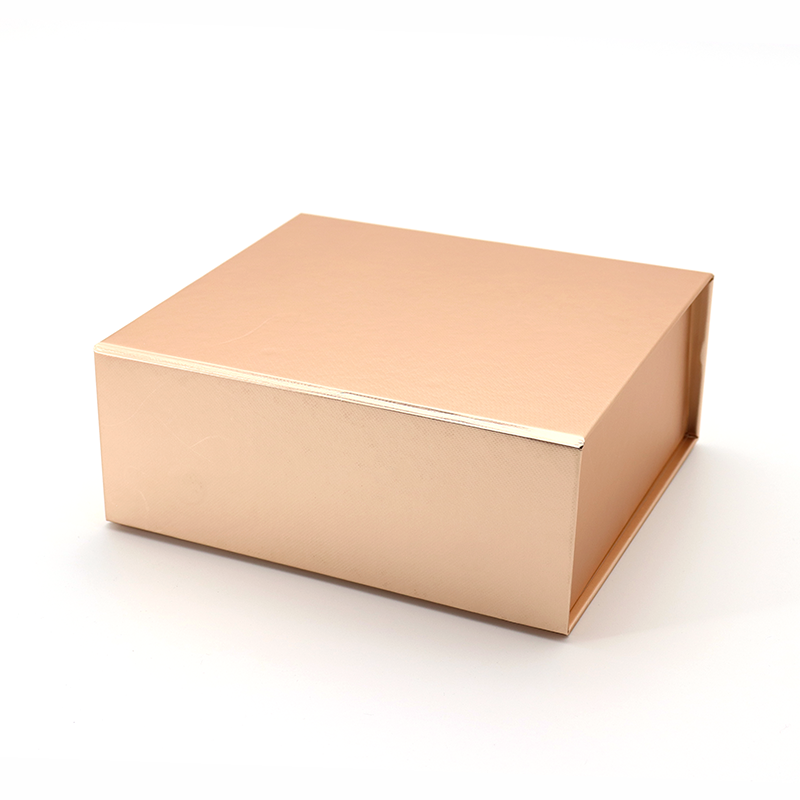 Eco Recyclebare Custom Kleurrijke Gedrukte Rose Golden Luxe Roze Grote Vouwen Magnetische Verpakkingsdoos