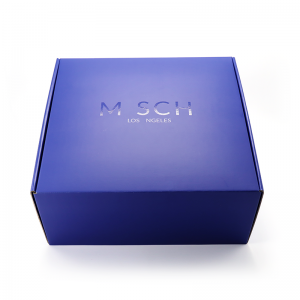 Gratis Sample Custom Logo Pink Color Cosmetische Gegolfde Mail Verzenddoos