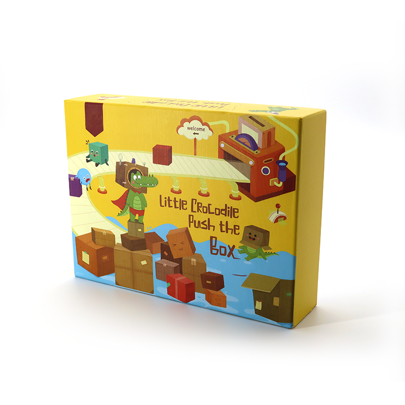 Aangepast formaat en ontwerppapier puzzel puzzel gift verpakking kartonnen stijve dozen