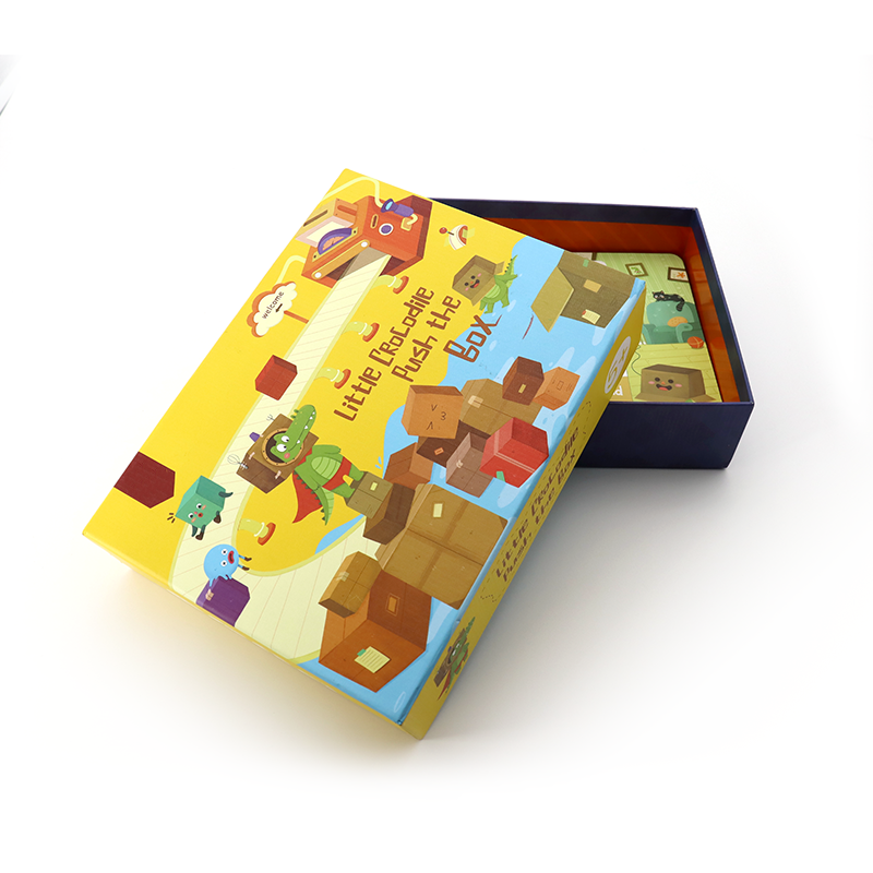 Aangepast formaat en ontwerppapier puzzel puzzel gift verpakking kartonnen stijve dozen