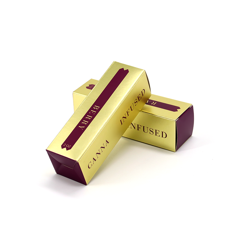 Cosmetische opvouwbare karton gerecycled papier geschenk aangepaste lippenstift mascaranagellak olie verpakking doos