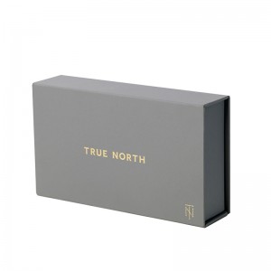 Flap deksel verpakking karton op maat gemaakt aangepaste magnetische sluiting geschenkdoos