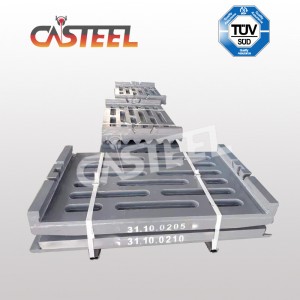 TEREX FINLAY J-1160 MOBILE CRUSHER ONDERDELEN, JAWFACE VAST EN SCHADE