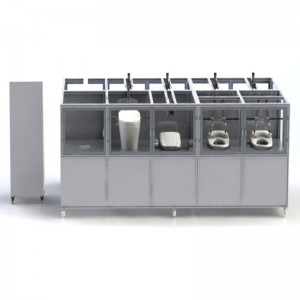 LT-WY17 uitgebreide prestatietestmachine voor toiletzittingring en deksel