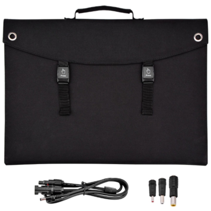 Draagbare opvouwbare zonnepaneel oplader 60W 18V voor het opladen van camping mobiele telefoon