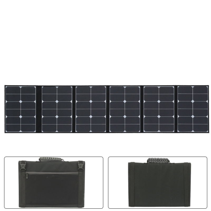 Camouflage Kleur 120 Watt Vouwen Solar Bag Solar Deken voor Camping en Jacht Dak