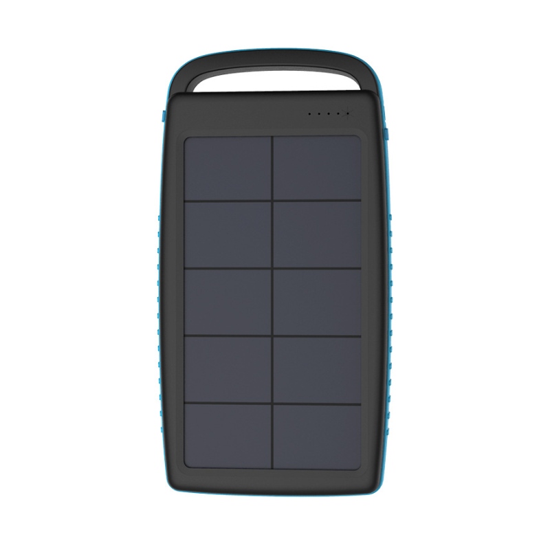 Amazon Waterproof Dual Solar Outdoor Charger Draagbare Power Bank voor wandelen en reizen