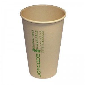 Certificaat Compostable Paper Cup Bamboo Fiber Cups