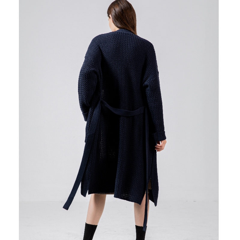Losse, stijlvolle en casual Australian Wool Cardigan65003#
