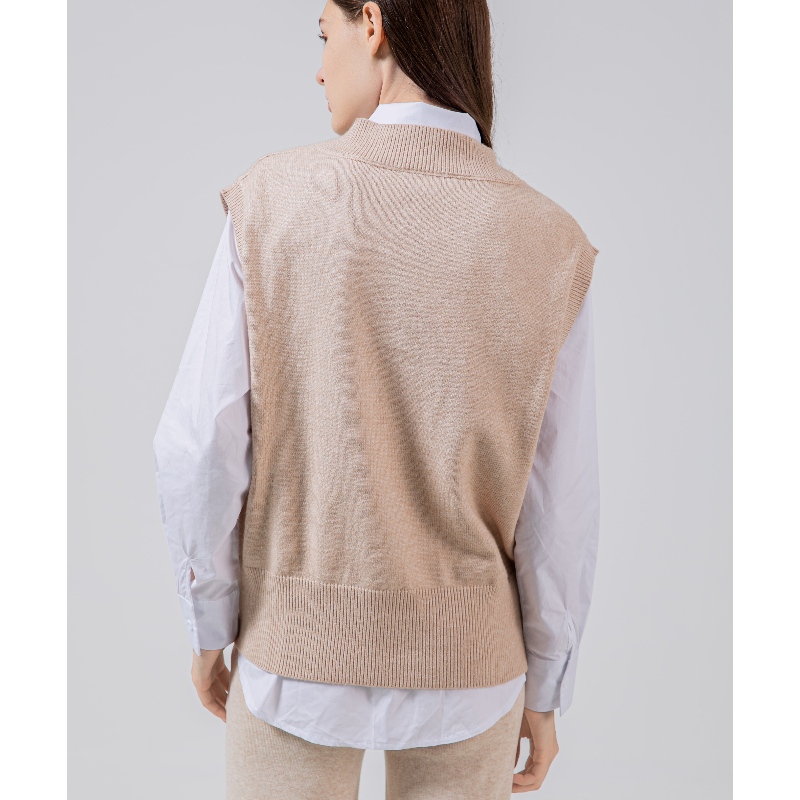 Mode Trend Simple Joker Leisure Basis Breien Vest 68039#