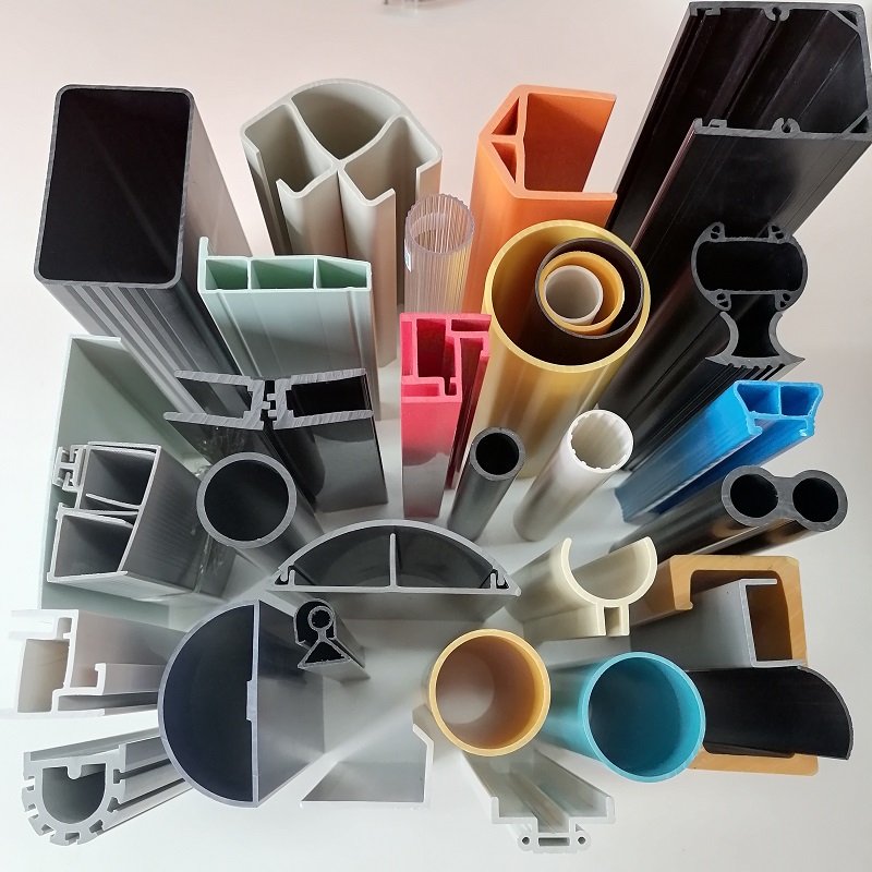 Co-extrudeerde PP PC PP ABS-heupen Plastic PVC extrusie rechthoekige vierkante holle pijp PVC-buis