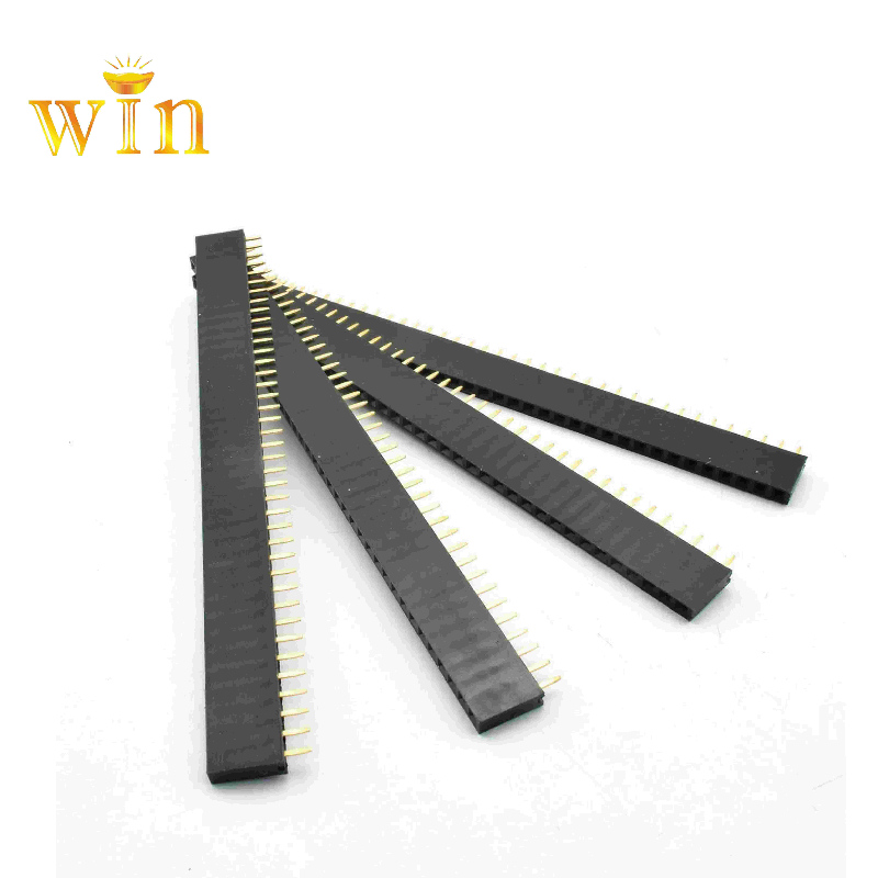 1x 40p 2.54mm vrouwelijke header y vorm contact model