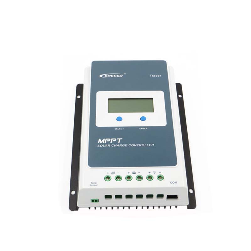 Epever MPPT Solar Charge Controller 12V 24V 10A 20A 30A 40A Loodzuur Lithiumbatterij Zonne-regulator LCD-scherm MAX 100V