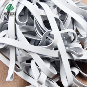 De rubberen band fabrikant produceert en verkooptnatuurlijke badpak elastische band ondergoed riem, zwembril accessoires