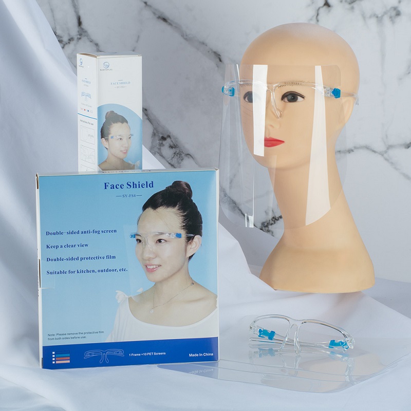 China Wholesale Safety Equipment Custom Plastic Face Shield-bril