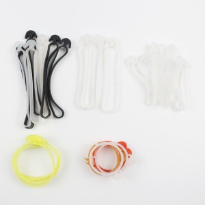 De fabrikant produceert en verkoopt haakvormige rubberen bands en kannatuurlijke rubberen rubberen bands aanpassen