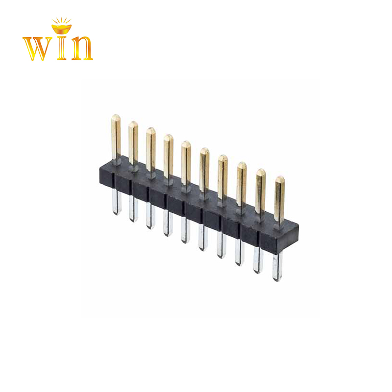 2.54mm 2P ​​~ 40P 180 ° DIP PIN-koptekstconnector