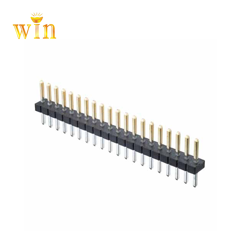 2.54mm 2P ​​~ 40P 180 ° DIP PIN-koptekstconnector