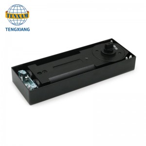 Glazen deur dichterbij twee snelheid verstelbare hydraulische vloer lente