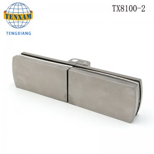 Badkamer Hardware Heavy Duty Lange vouwen 180 graden Douchedeur Glasnaar Glas Gratis scharnier