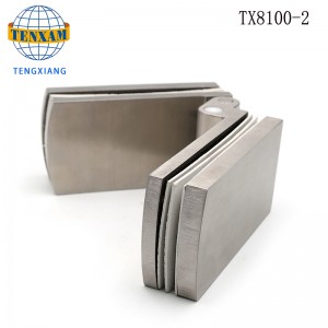 Badkamer Hardware Heavy Duty Lange vouwen 180 graden Douchedeur Glasnaar Glas Gratis scharnier