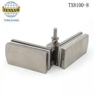 Chinese fabrikanten 180 graden vouwscharnier voor sauna glazen deur glazen deurscharnier