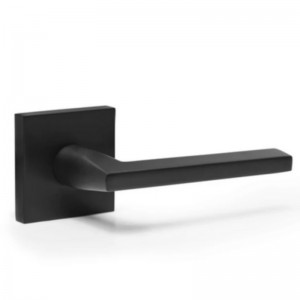 S7503 Privacydeurhendel voor slaapkamer en badkamerdeuren mat zwart