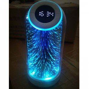FB-BSK3 High-end Bluetooth Clock Radio-luidspreker met 7 kleuren veranderende LED-verlichting
