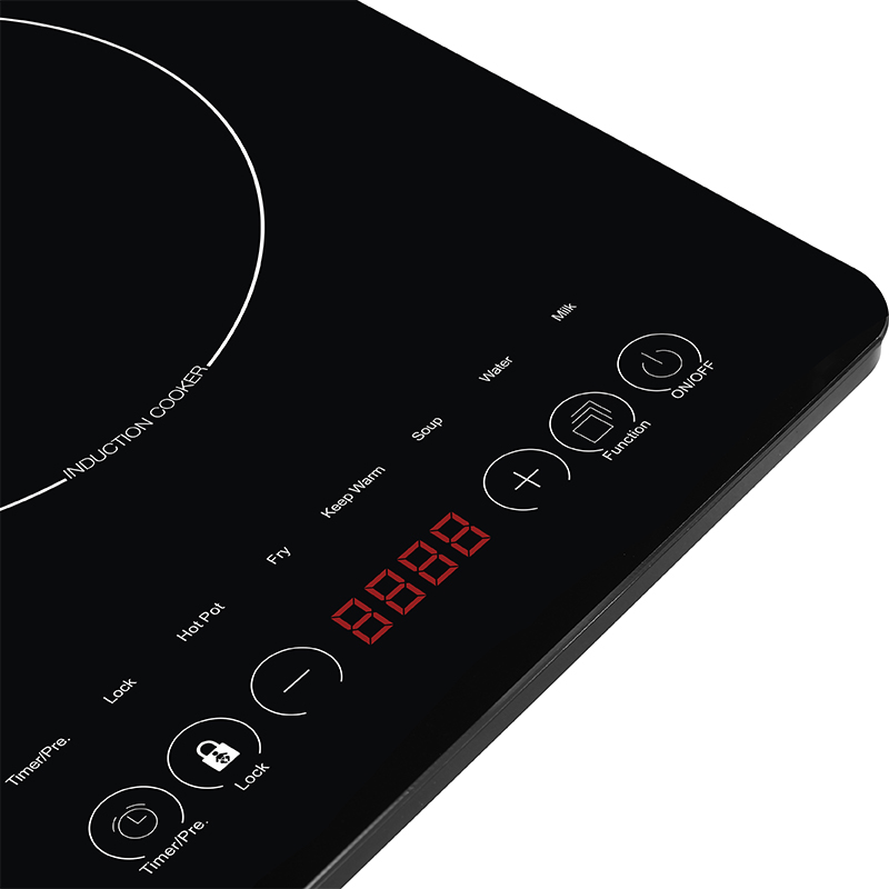 30A Single Induction Plate Induction Hob Induction Cookware met Max en Min-knoppen Fabrikant met BSCI ISO CE-certificering