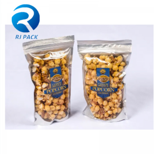 Aangepaste kleuren afdrukken aluminiumfolie gevoerd gelamineerd materiaal voedsel verpakking proporn tas