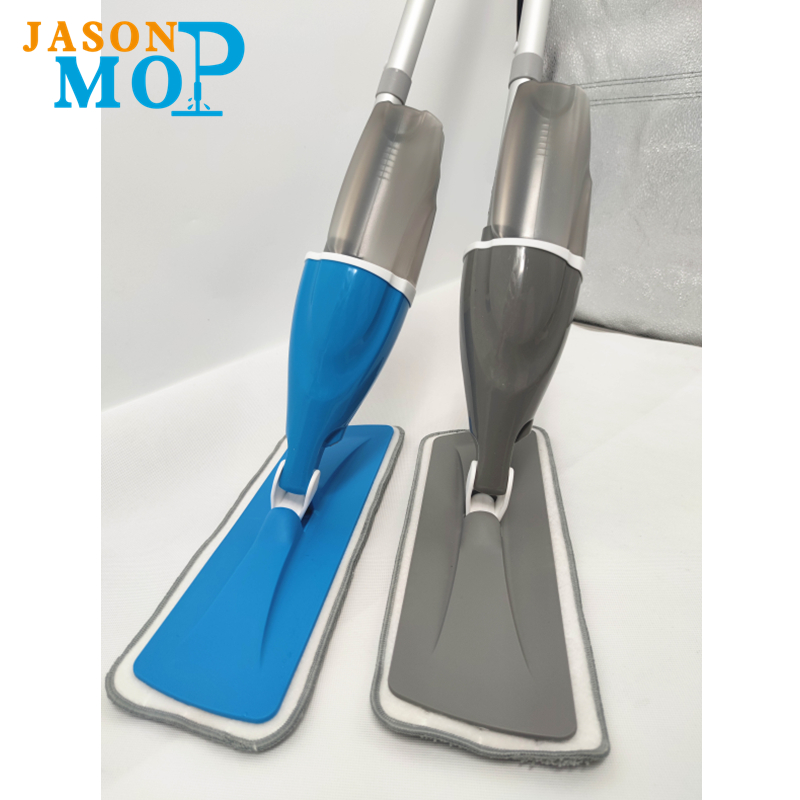 Hoge kwaliteit spray mop home platte mop verdikte aluminium staafvezel doek vloerreiniging