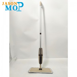 Huishoudelijke twee delen pole slimme vloer schoonmaak mop microfiber luie platte magische spray mop