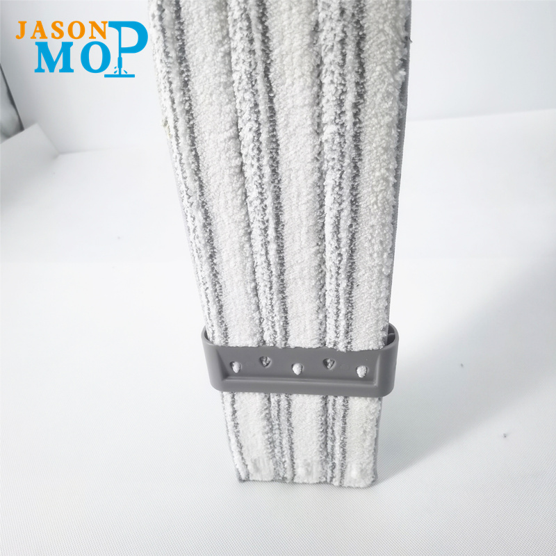 Hoogwaardige aluminium microfiber mop om de vloer hand gratis knijpen platte mop schoon te maken