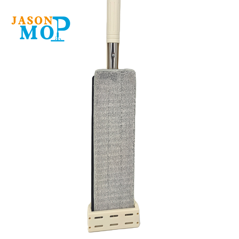 Jason 2021 Nieuwe Multi-functionele Hand - Gratis Flat Mop Non-Woven Mop Floor Tile Cleaning