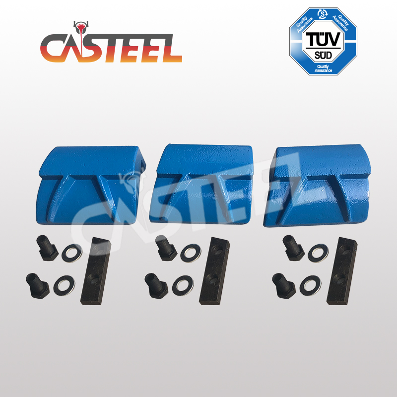 CV217 VSI Crusher-onderdelen, rotoronderdelen en slijtageplaten