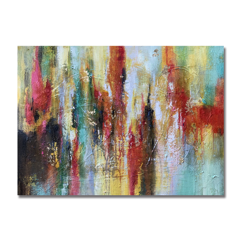 Abstracte hotel decoratie home decor muur moderne muur kunst canvas olieverfschilderij foto op canvas woonkamer