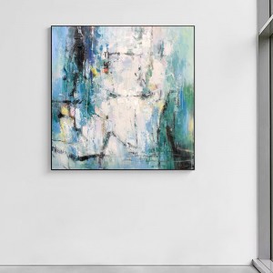 100 handgemaakte aangepaste acryl schilderij canvas abstracte textuur muur decor olie hangend schilderij kunstwerk