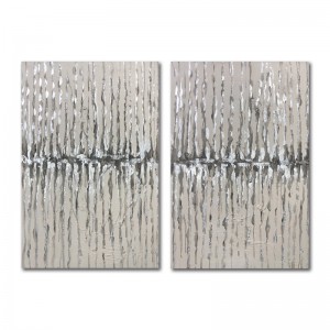 Handgemaakte moderne abstracte muurschildering woonkamer kunst olieverfschilderij op canvas Nederlands schilderen