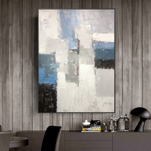 Denieuwste creatieve abstracte canvas handgemaakte olieverfschilderij wanddecoratie kunst schilderij