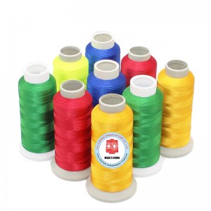 100% polyester borduurwerknaaigaren floss madeira thread