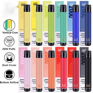 Authentieke VAPEN MACRO 2000 ZAKEN WEGGEVOERDE VAPE PEN MET VERTICALE COIL PLUS XXL XTRA Extra Flex Vaporizer Pre-Filled Bars E CIGS Vaporizers
